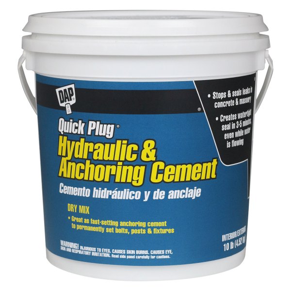 DAP® - Quick Plug™ Hydraulic & Anchoring Cement