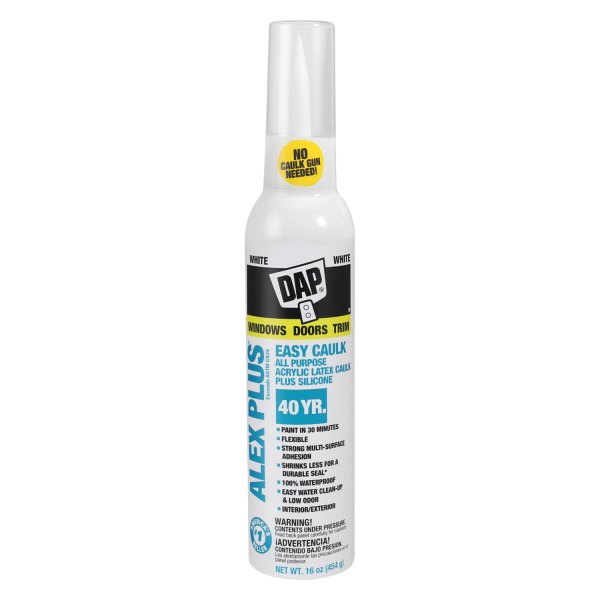 DAP® - Alex Plus™ All Purpose Acrylic Latex Caulk Plus Silicone