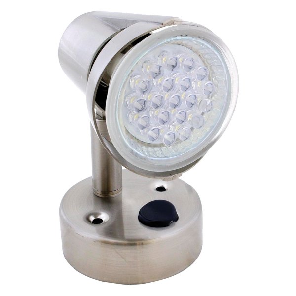 Diamond Group® - 155 lm Chrome Housing LED Swivel Reading Light with Switch