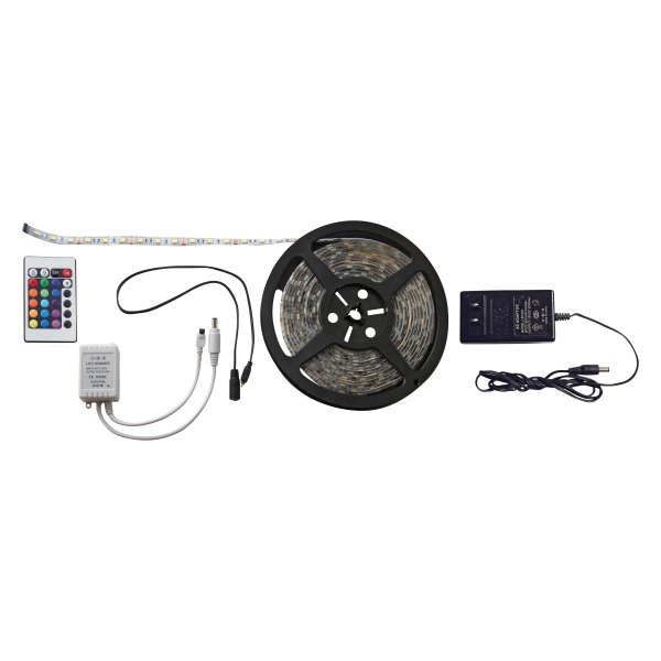 Diamond Group® - Multicolor 33' RGB LED Strip Light Kit