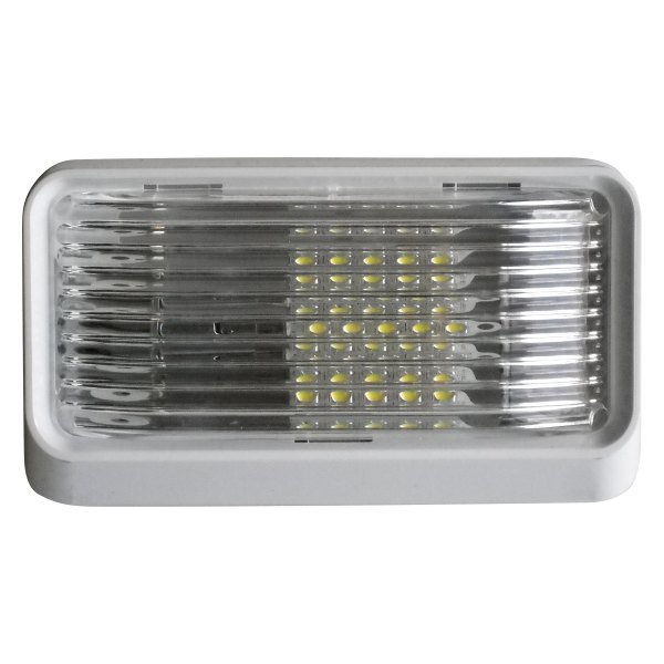 Diamond Group® - 6" White Clear LED Porch/Utility Light