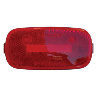 Diamond Group® - Rectangular Red Lens Side Marker Light Lens