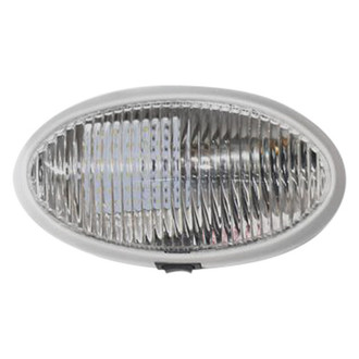 Diamond Group® - Oval Clear Lens LED Porch Light With Switch