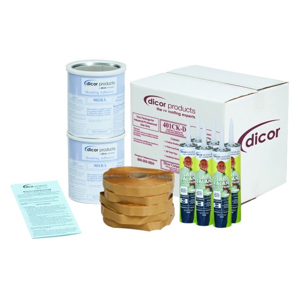Dicor® - DiFlex II™ Ivory Repair Kit for EPDM Rubber/TPO Roof