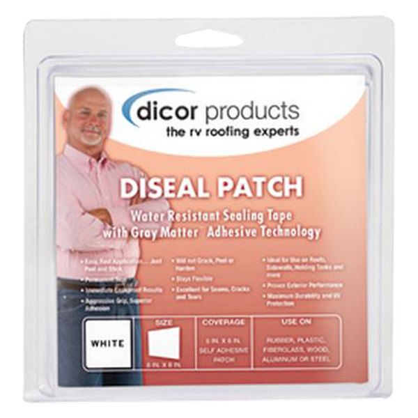Dicor® - DiSeal™ Foil Silver Patch (6" x 6")