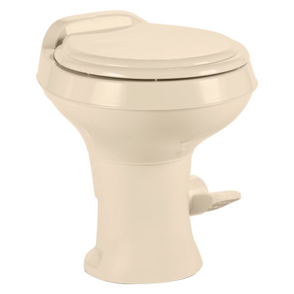 Dometic RV® - 300 Series Bone Low Built-In Toilet