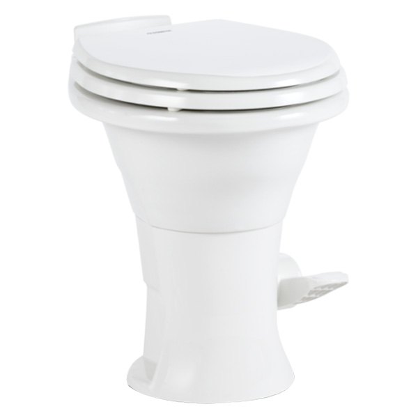 Dometic RV® - 310 Series White Ceramic High Profile Built-In Toilet