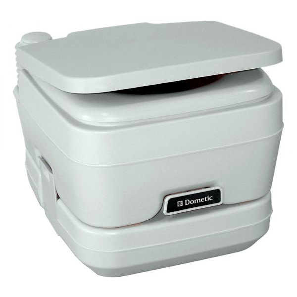 Dometic RV® - Sanipottie 964 Model Platinum ABS Plastic Portable Toilet (2.6 gal) with MSD Fitting
