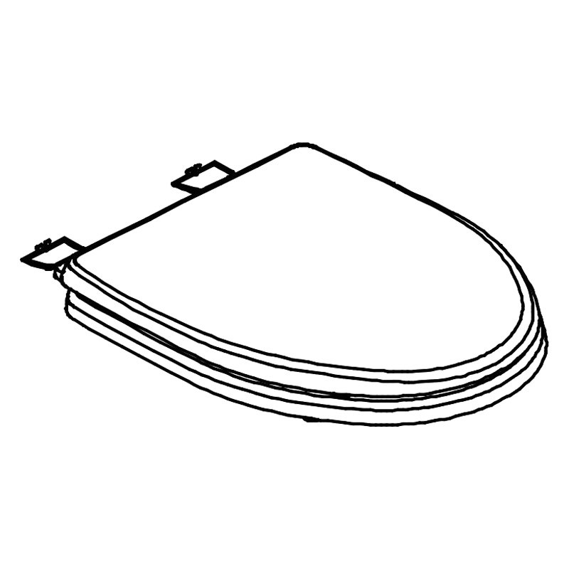 Dometic RV® 385311006 Bone Plastic Toilet Seat for 4410, 4410FS Model