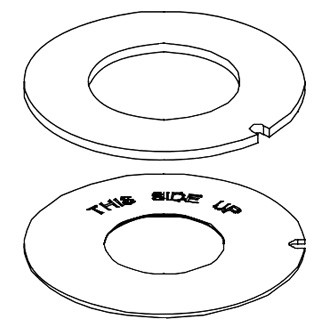 Dometic RV® - SeaLand White Toilet Seal