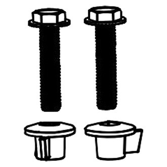Dometic RV® - SeaLand White Toilet Mounting Bolt Covers for Dometic 310 Toilet for Seat Mounting