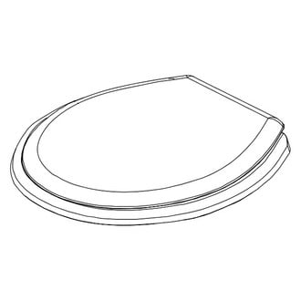 Dometic RV® 385311930 - White Toilet Seat for 300 Model Toilets