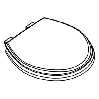 Dometic RV® - White Wood Toilet Seat for 506, 508, 510, 511, 510, 511, 510, 548 Model Toilets