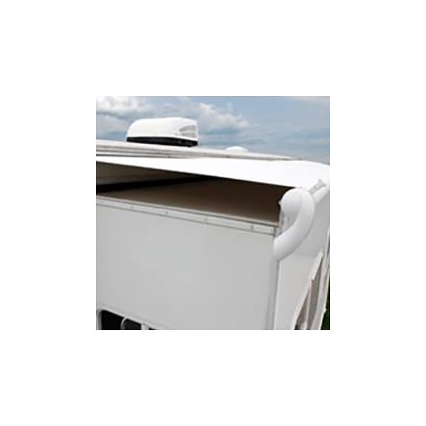 Dometic RV® - SlideTopper™ 16'W Vinyl Solid White RV Awning Fabric