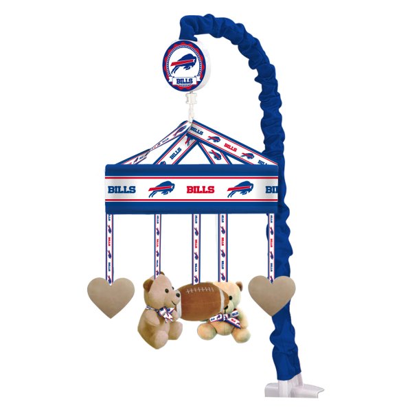 Duck House® LBMB103 - NFL Buffalo Bills Electronic Baby Crib Musical Mobile CAMPERiD.com