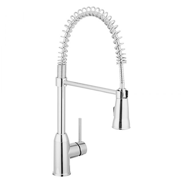 Dura® - Chrome Polished Plastic Kitchen Faucet with Lever Handle