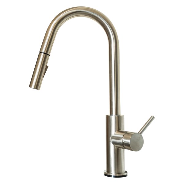 Dura® - Matte Black Brass Touch Sensor Kitchen Faucet with Lever Handle