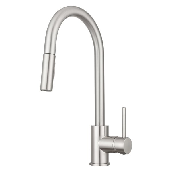 Dura® - Satin Nickel Brass Touch Sensor Kitchen Faucet with Lever Handle