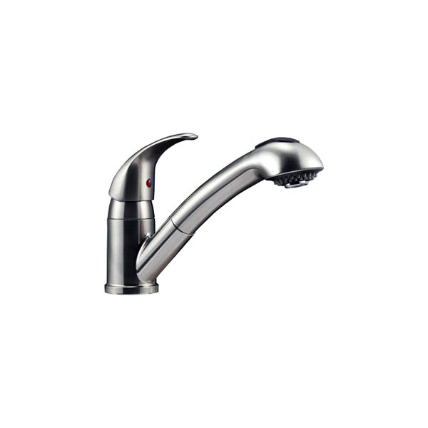 Dura® - Satin Nickel Brass Kitchen Faucet with Optional Deck Plate