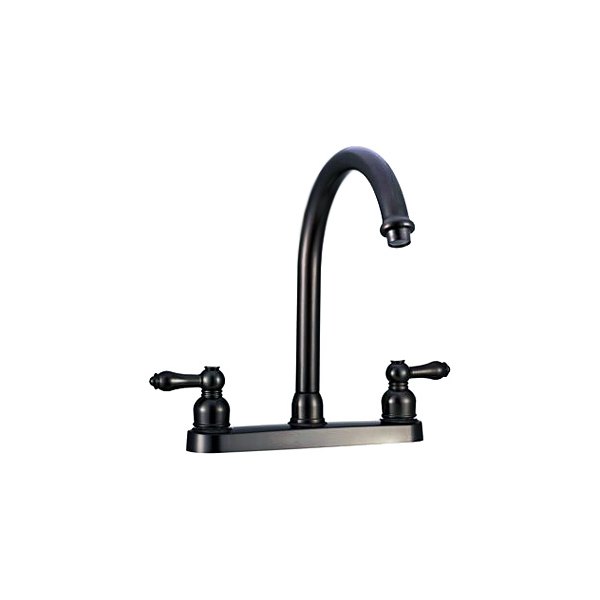 Dura® - Venetian Bronze Plastic Kitchen Faucet with Levers Handles