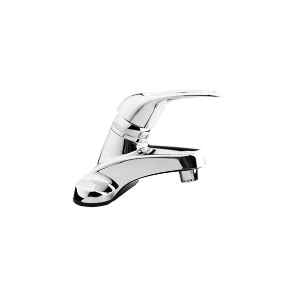Dura® - Single Lever Chrome Polished Plastic Lavatory Faucet with Lever Handle