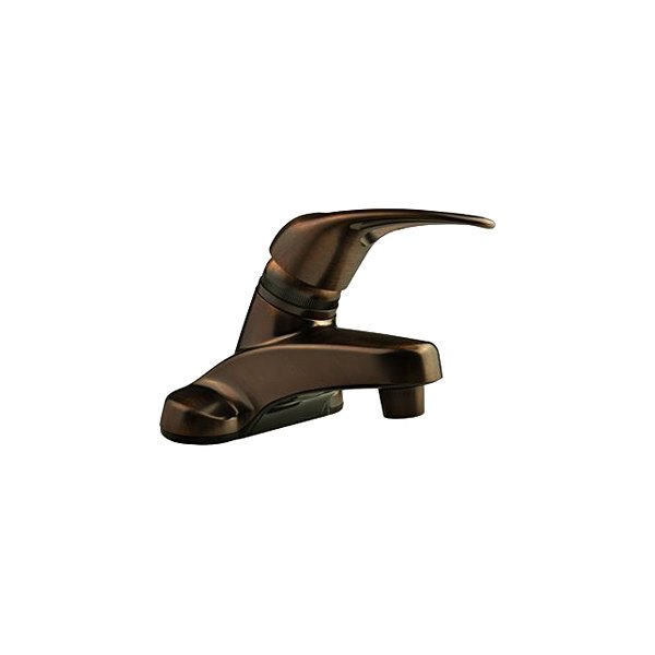 Dura® - Single Lever Oil Rubber Bronze Plastic Lavatory Faucet with Lever Handle