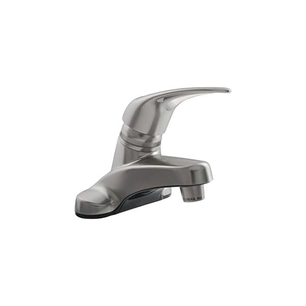 Dura® - Single Lever Satin Nickel Plastic Lavatory Faucet with Lever Handle