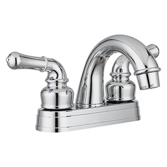 Dura® - Classical Brass Arc Lavatory Faucet with Levels Handles