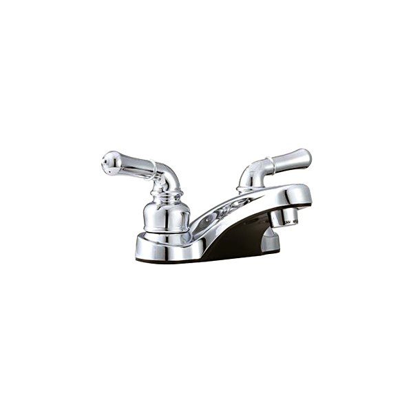 Dura® - Classical Chrome Polished Plastic Lavatory Faucet with Classical Levers Handles
