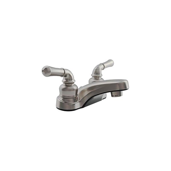 Dura® - Classical Satin Nickel Plastic Lavatory Faucet with Classical Levers Handles