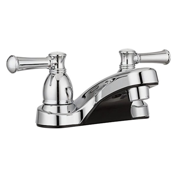 Dura® - Designer Chrome Polished Plastic Lavatory Faucet with Levers Handles