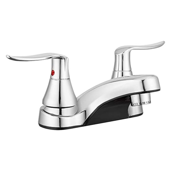 Dura® - Elegant Chrome Polished Plastic Lavatory Faucet with Levers Handles