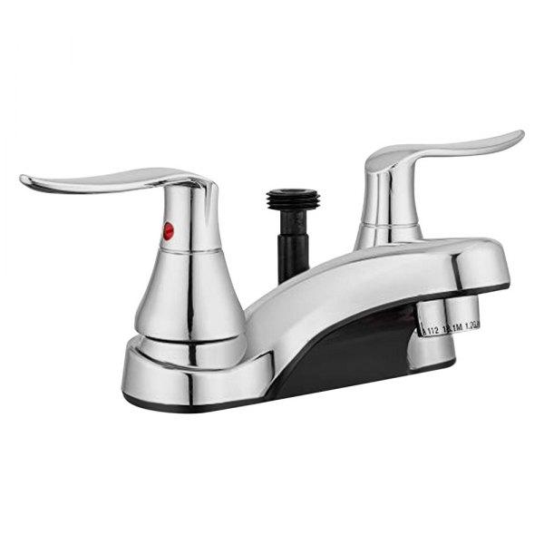 Dura® - Chrome Polished Plastic Tub & Shower Faucet with Levers Handles & Diverter