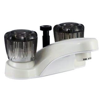 Dura® - Plastic Tub & Shower Faucet with Acrylic Knobs Handles