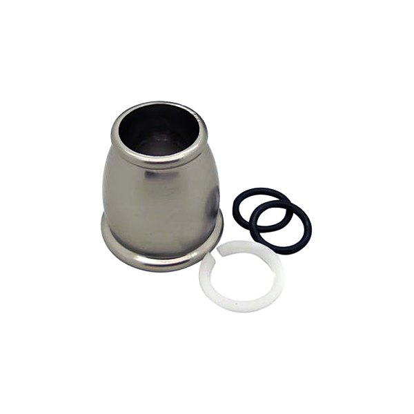 Dura® - Satin Nickel Plastic Bell Spout Nut for High Rise & J-Spout Faucets