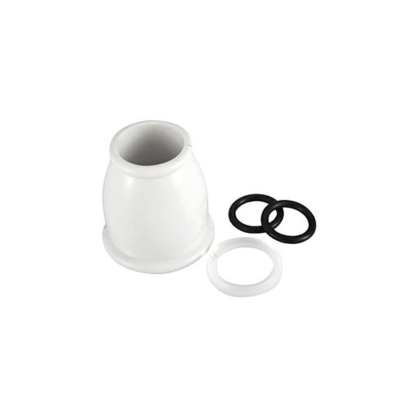 Dura® - White Plastic Bell Spout Nut for High Rise & J-Spout Faucets