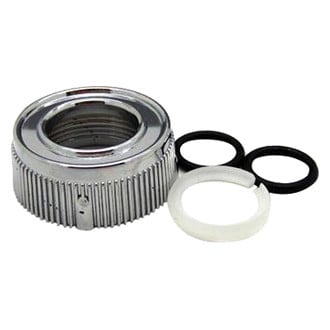 Dura® - Plastic Chrome Polished Spout Nut and Rings Replacement Kit for High Rise