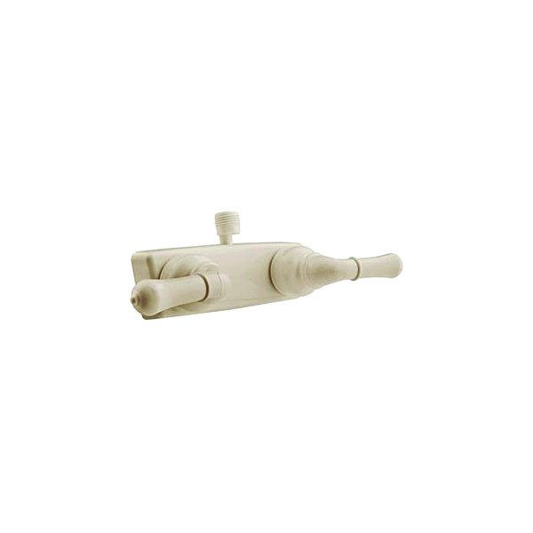 Dura® - Classical Bisque Parchment Plastic Shower Control Valve with Classical Levers Handles