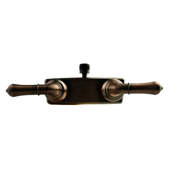 Dura® - Classical Oil Rubber Bronze Plastic Shower Control Valve with Classical Levers Handles