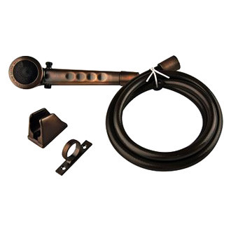 Dura® - Economy Plastic Oil Rubber Bronze Handheld Shower Head with 60" Hose
