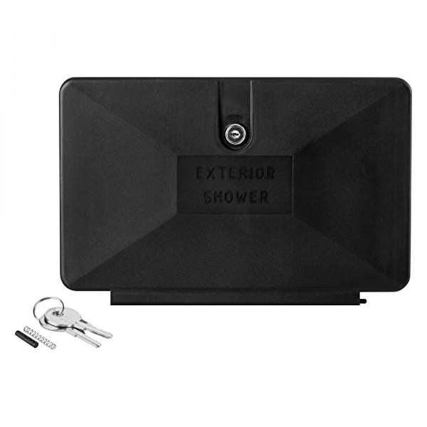 Dura® - Black Plastic Exterior Shower Door