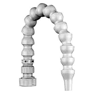 Dura® - Plastic White Exterior Quick Connect Flexible Spout