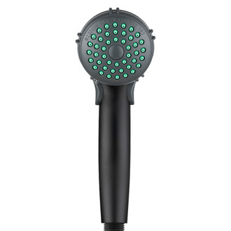 Dura® - Plastic Matte Black Handheld Shower Head