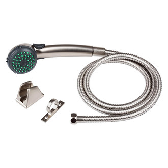 Dura® - Plastic Resins Satin Nickel Handheld Shower Head with 60" Hose