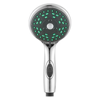 Dura® - Premium Chrome Plated 4-Function Handheld Shower Head