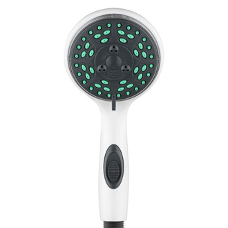 Dura® - Premium White 4-Function Handheld Shower Head