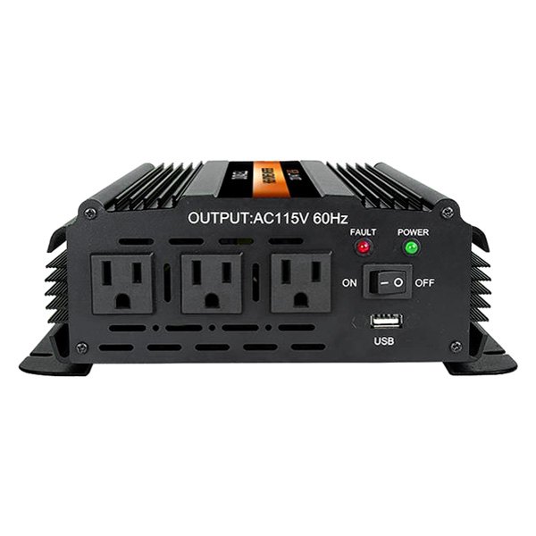 Duracell® - 1200W 12 DC 115 AC Modified Sine Wave Power Inverter