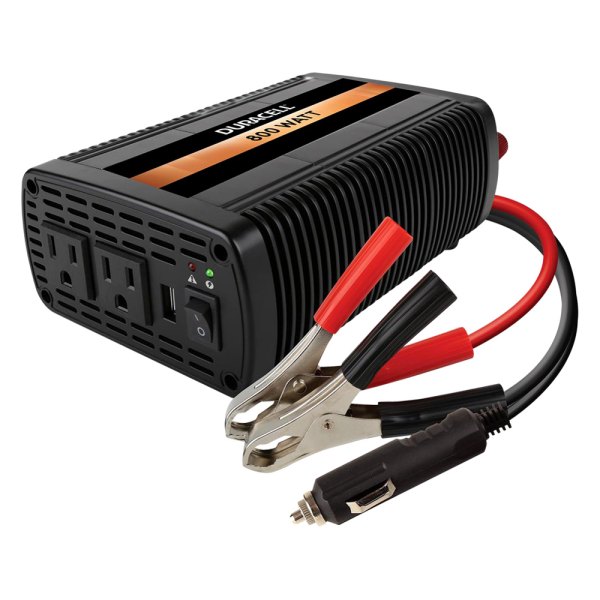 Duracell® - 800W 12 DC 115 AC Modified Sine Wave Power Inverter