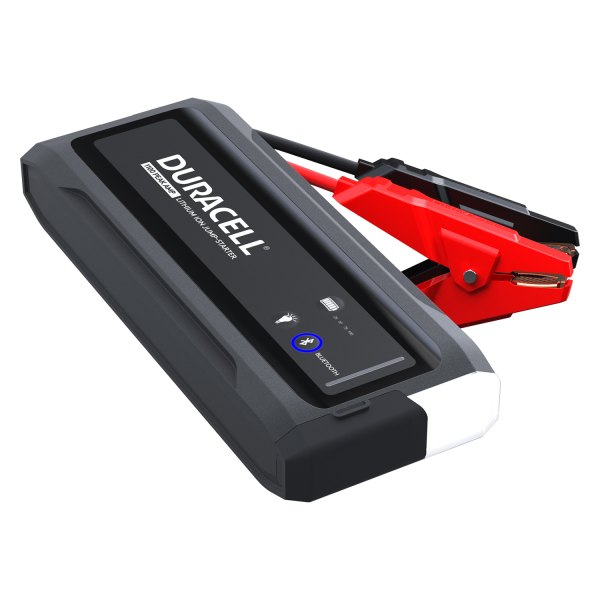 Duracell® - 12 V Compact Lithium Emergency Jump Starter with Bluetooth