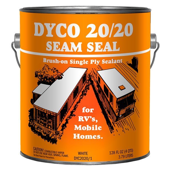 Dyco Paints® - Seam Seal™ 20/20 128 oz. White Roof Coating